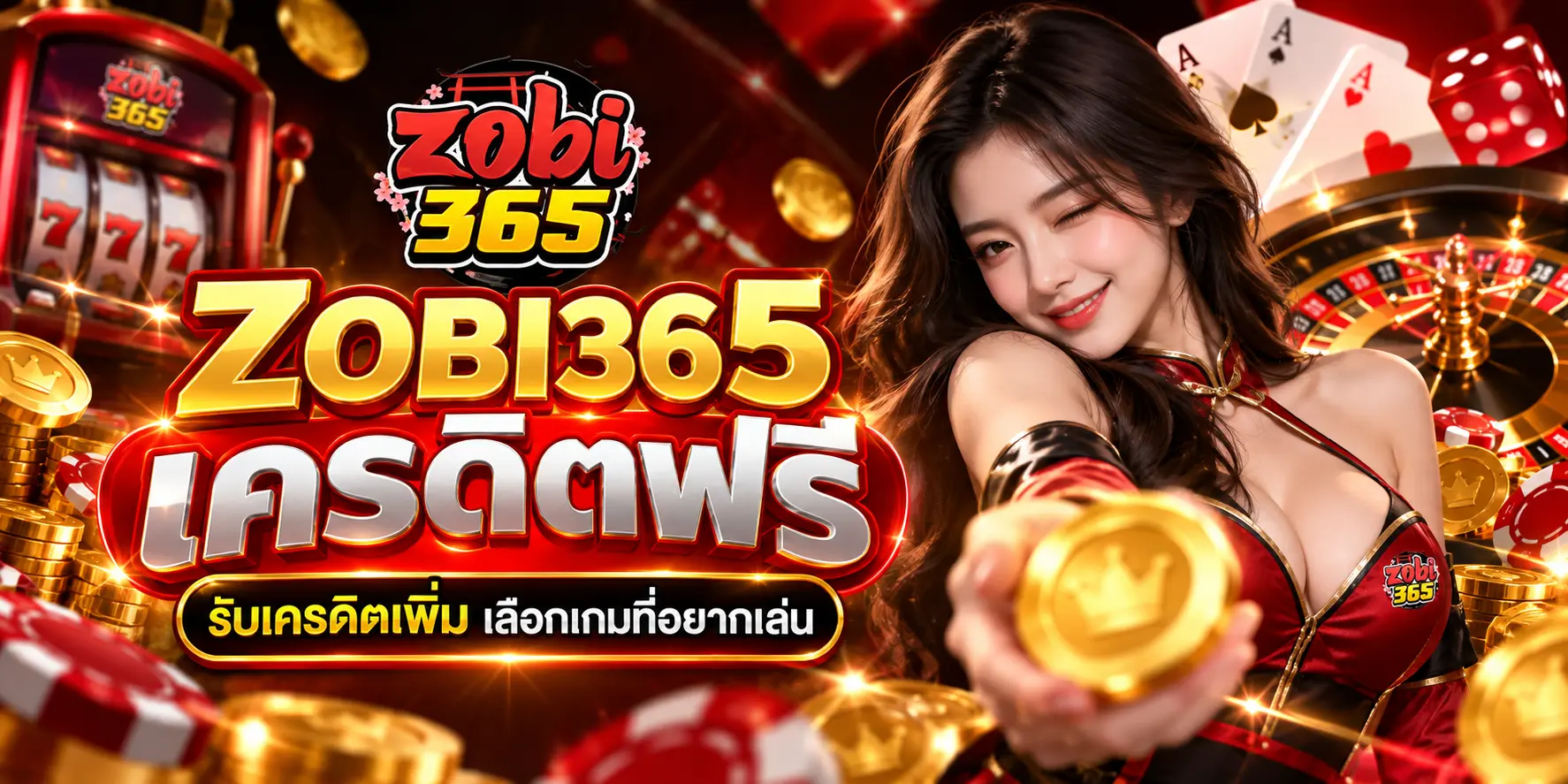 ZOBI365 เครดิตฟรี รับเครดิตเพิ่ม เลือกเกมที่อยากเล่น